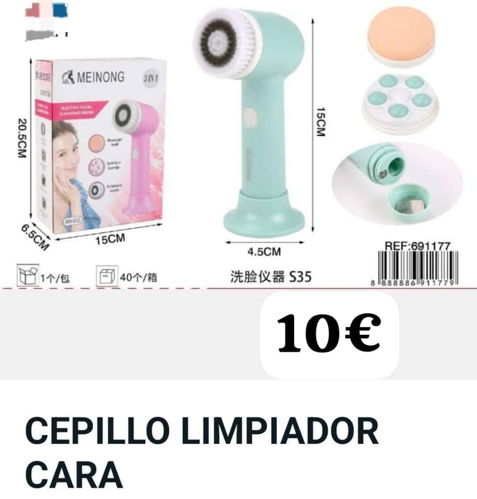 CEPILLO LIMPIADOR PARA LA CARA